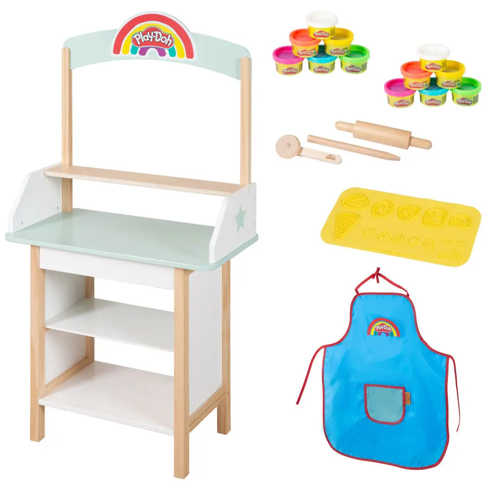 Play-Doh Wooden Ice Cream Stand Sweet Treats Play Center 1