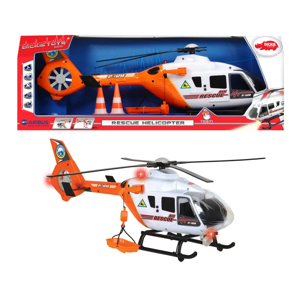 Dickie Toys 25" Sos Rescue Helicopter With Lights And Sounds 1