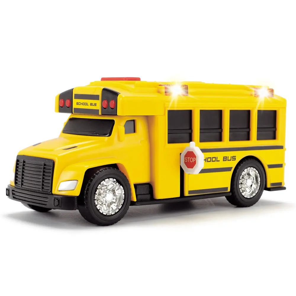 Dickie Toys Interactive Freewheel Action School Bus With Lights And Sounds 1