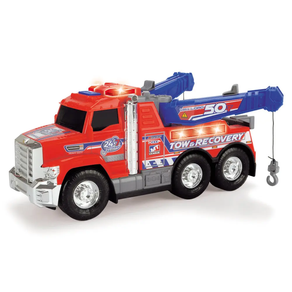 Dickie Toys American Tow Truck With Lights And Sounds, 12 Inch 1