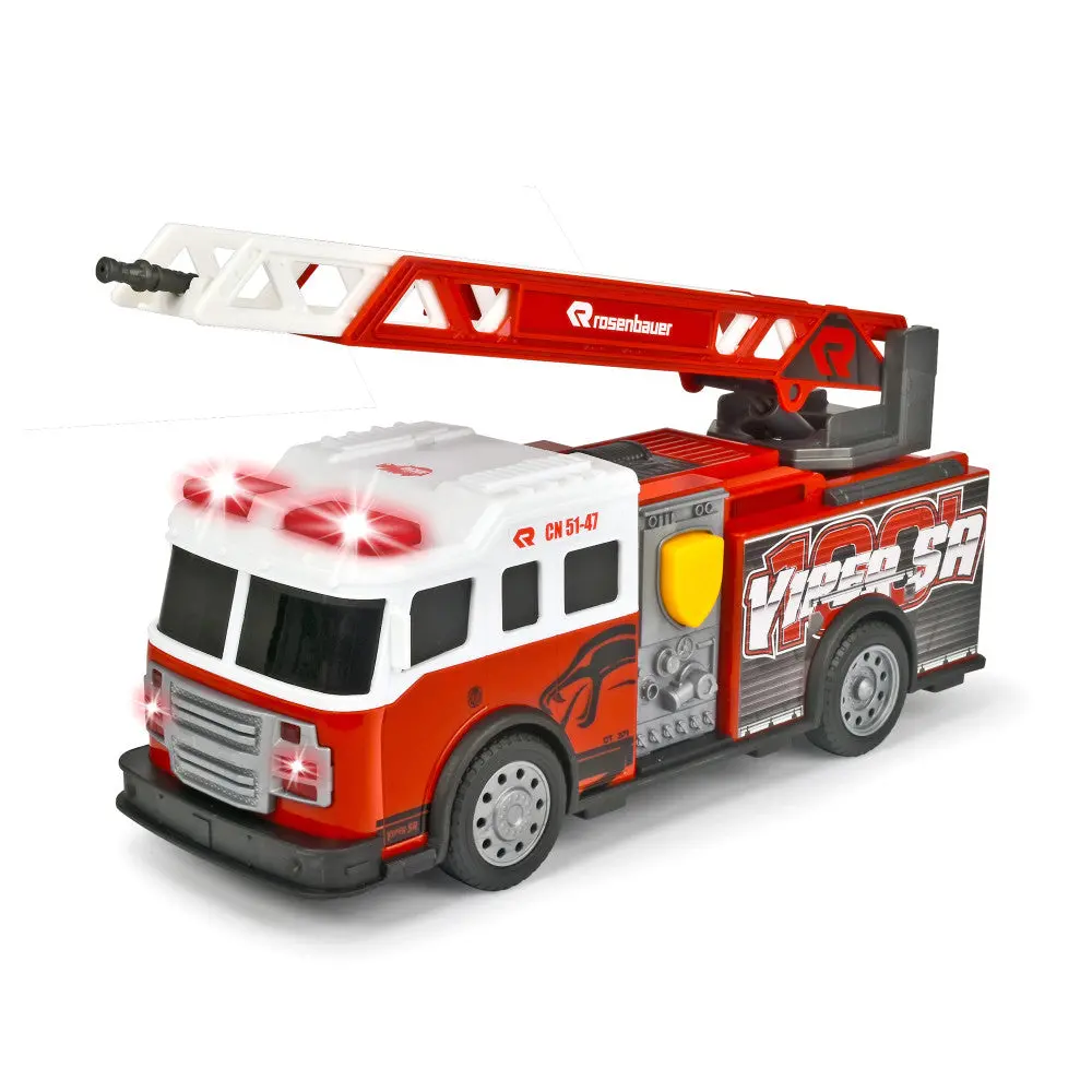 Dickie Toys 1:18 Scale Light & Sound Viper Fire Truck Model 1