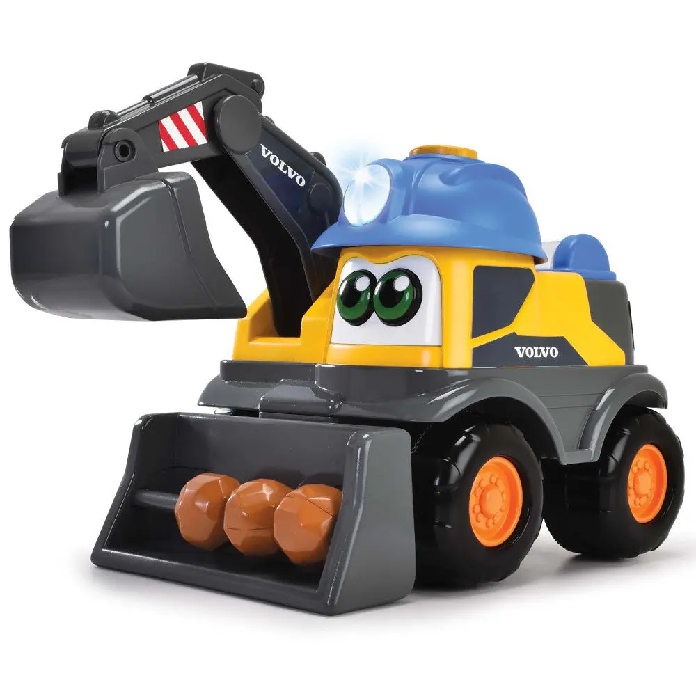 Dickie Toys Abc Volvo Danny Digger - Motorized Excavator Toy, Ages 3+ 1