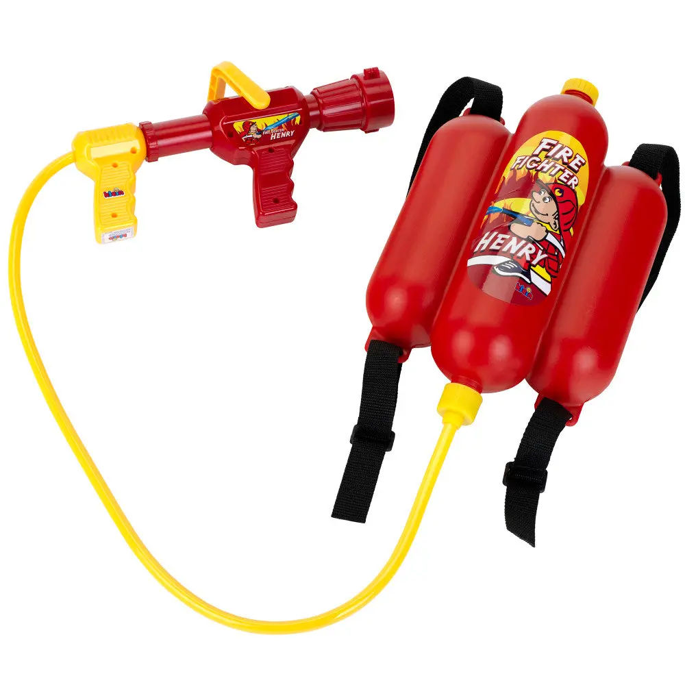 Theo Klein Firefighter Henry Water Sprayer - Child-Sized Backpack Tank 1