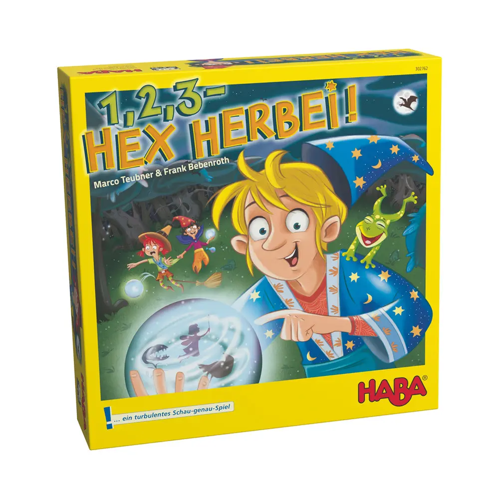 1,2,3 - Hex Herbei! Magical Apprentice Board Game By Haba 1