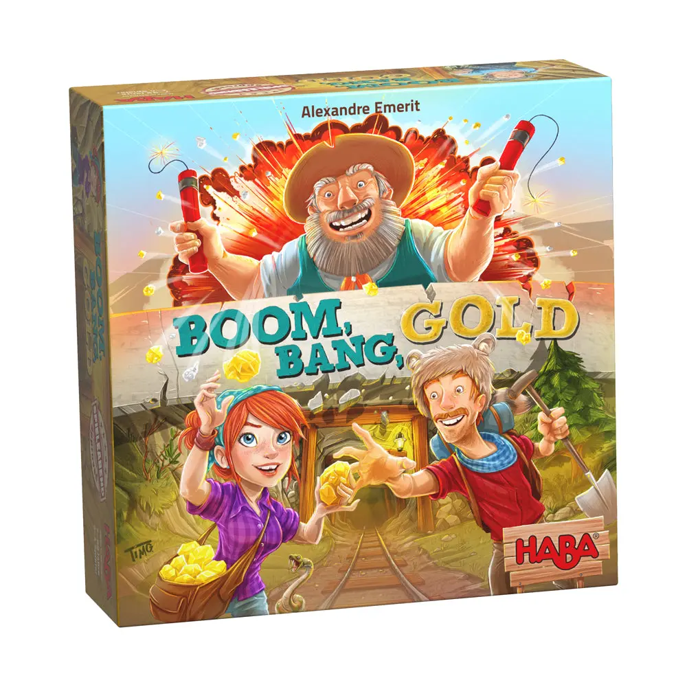 Boom, Bang, Gold Family Board Game By Haba 1