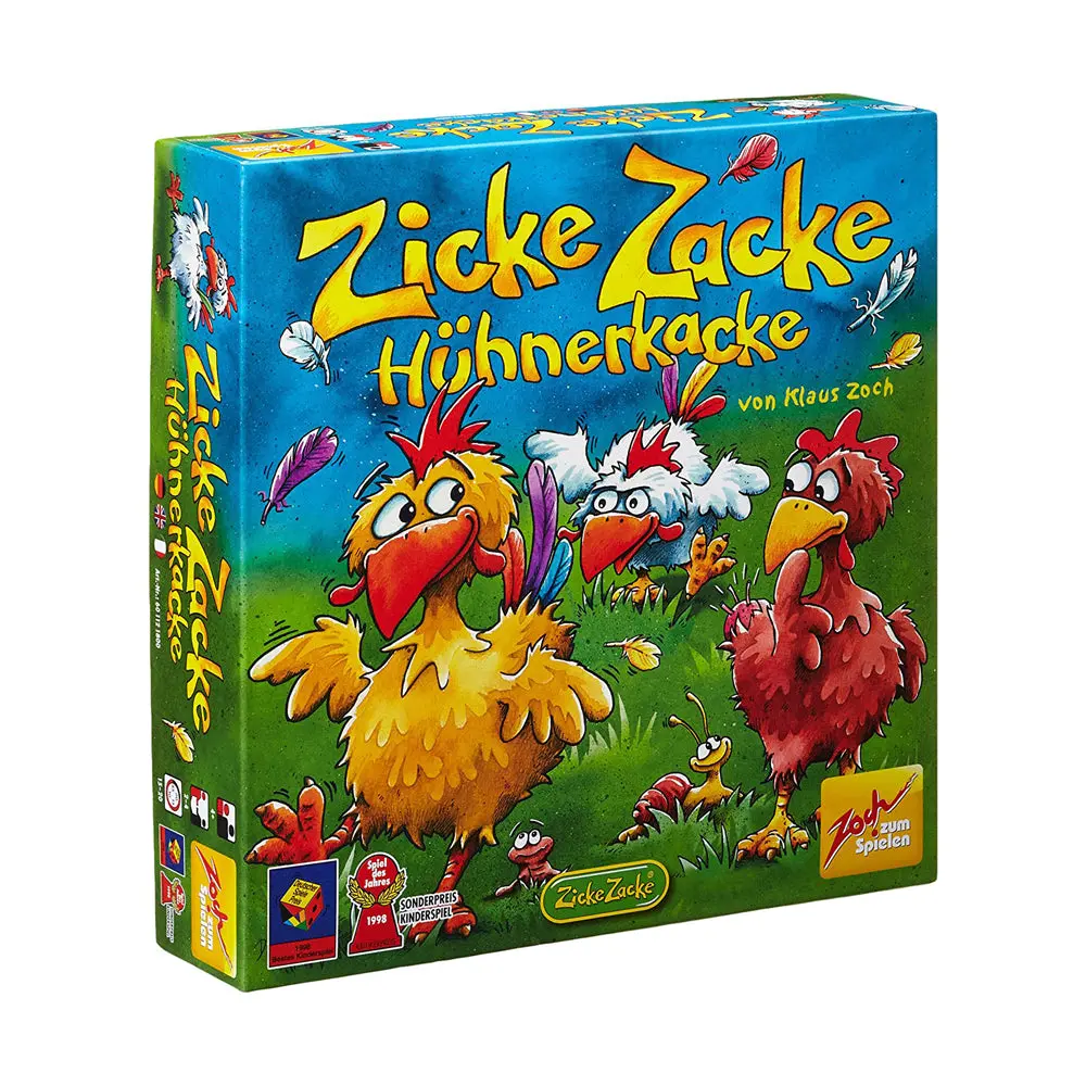 Zicke Zacke Huhnerkacke Award-Winning Memory Board Game 1