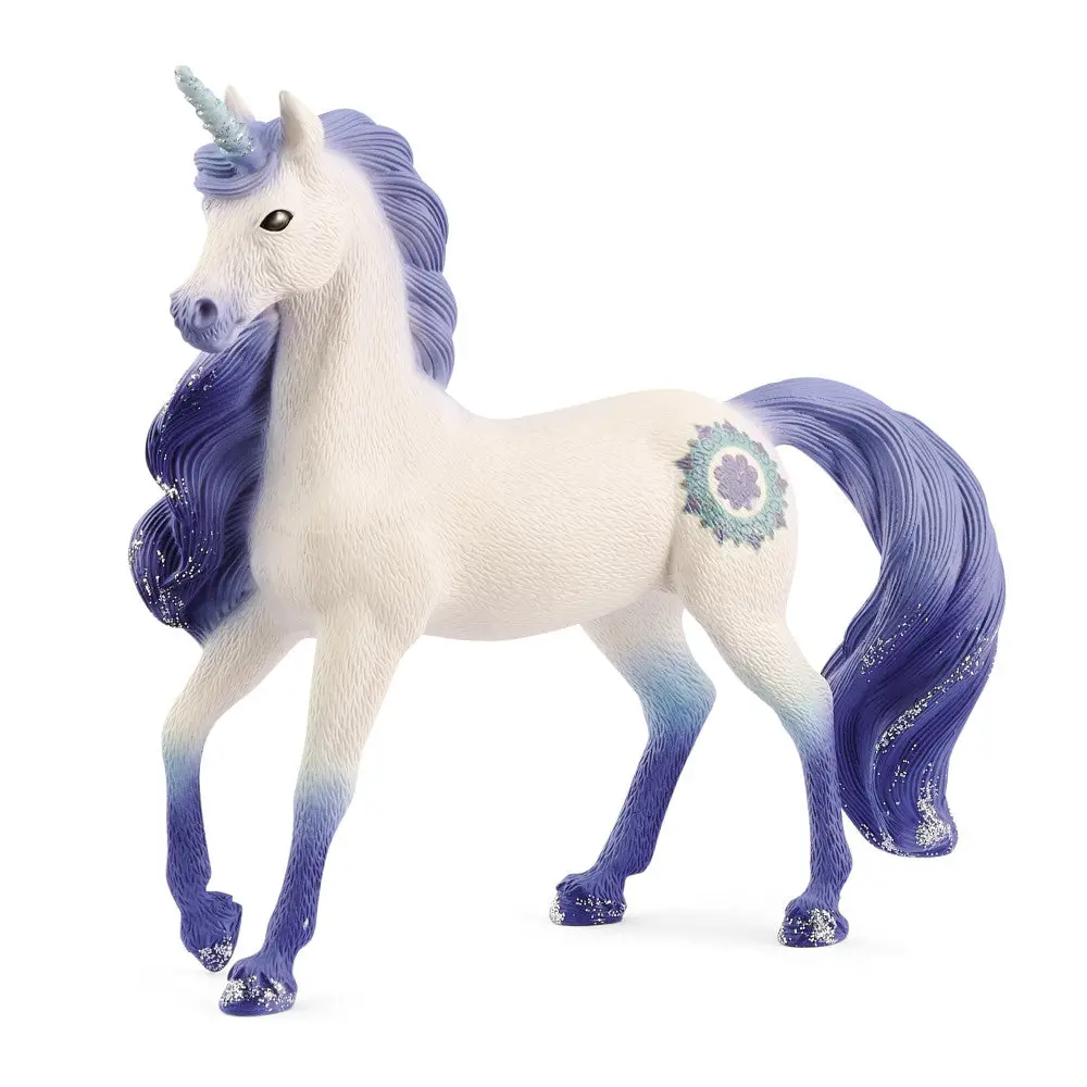 Schleich Bayala 7 Inch Mandala Unicorn Stallion - Magical Figurine 1