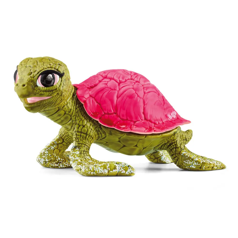 Schleich Bayala 4.7 Inch Pink Sapphire Turtle - Magical Figurine 1