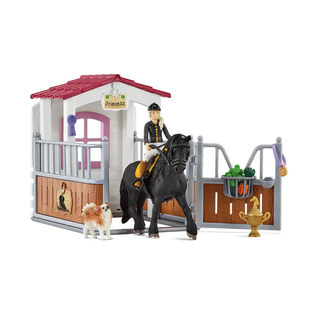 Schleich Horse Club Playset: Tori & Princess Horse Box, 15Pc Set For Ages 5+ 1