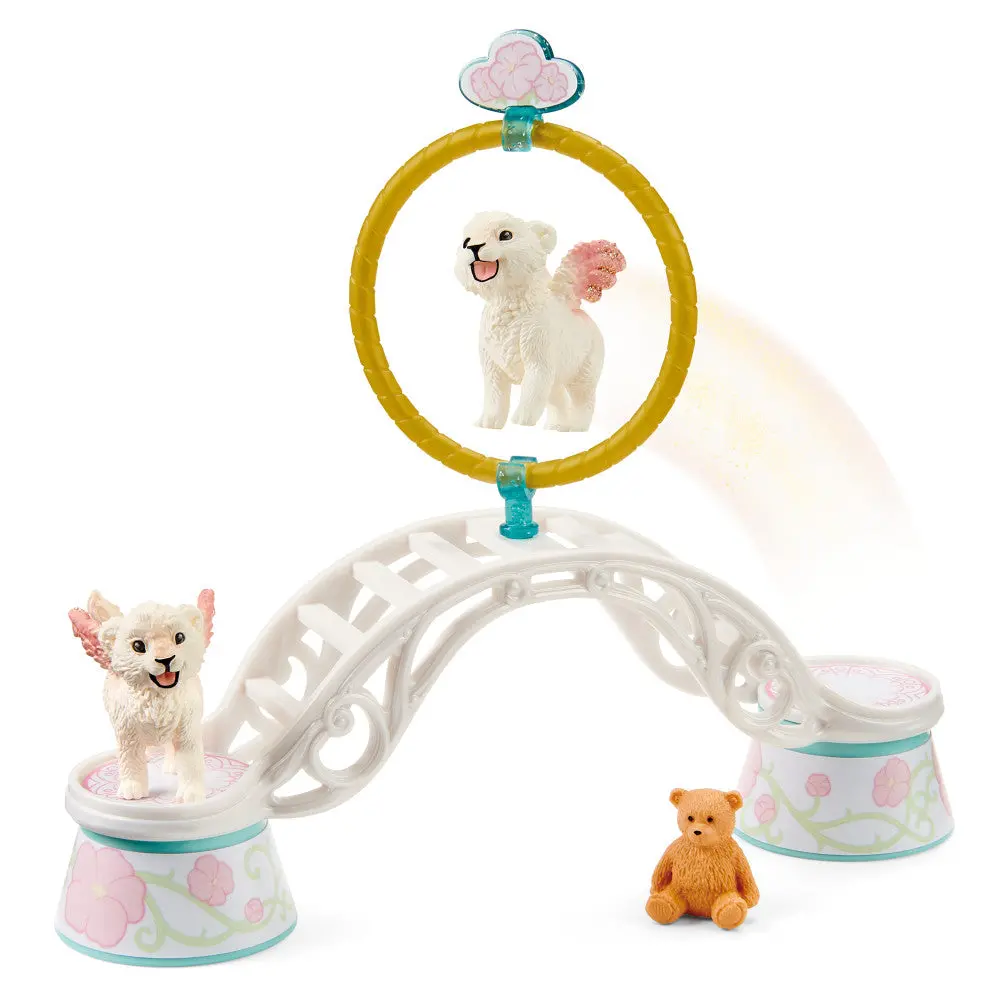 Schleich Bayala Winged Baby Lion Training Playset 1