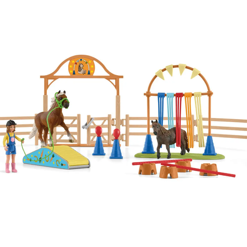 Schleich Farm World Pony Agility Training - 48 Piece Playset 1