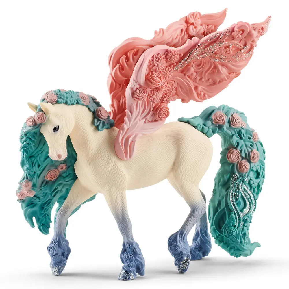 Schleich Bayala 7 Inch Flower Pegasus - Magical Figurine 1