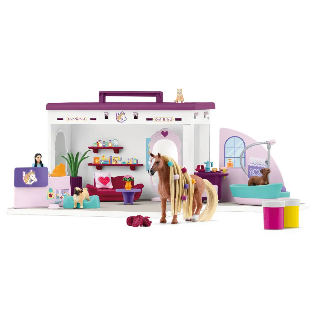 Schleich Horse Club Sofia's Beauties Pet Salon Playset - 66 Pieces 1