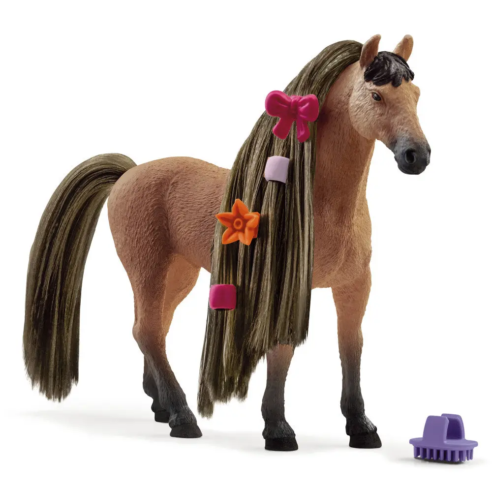 Schleich Beauty Horse - Akhal-Teke Stallion With Styling Accessories 1