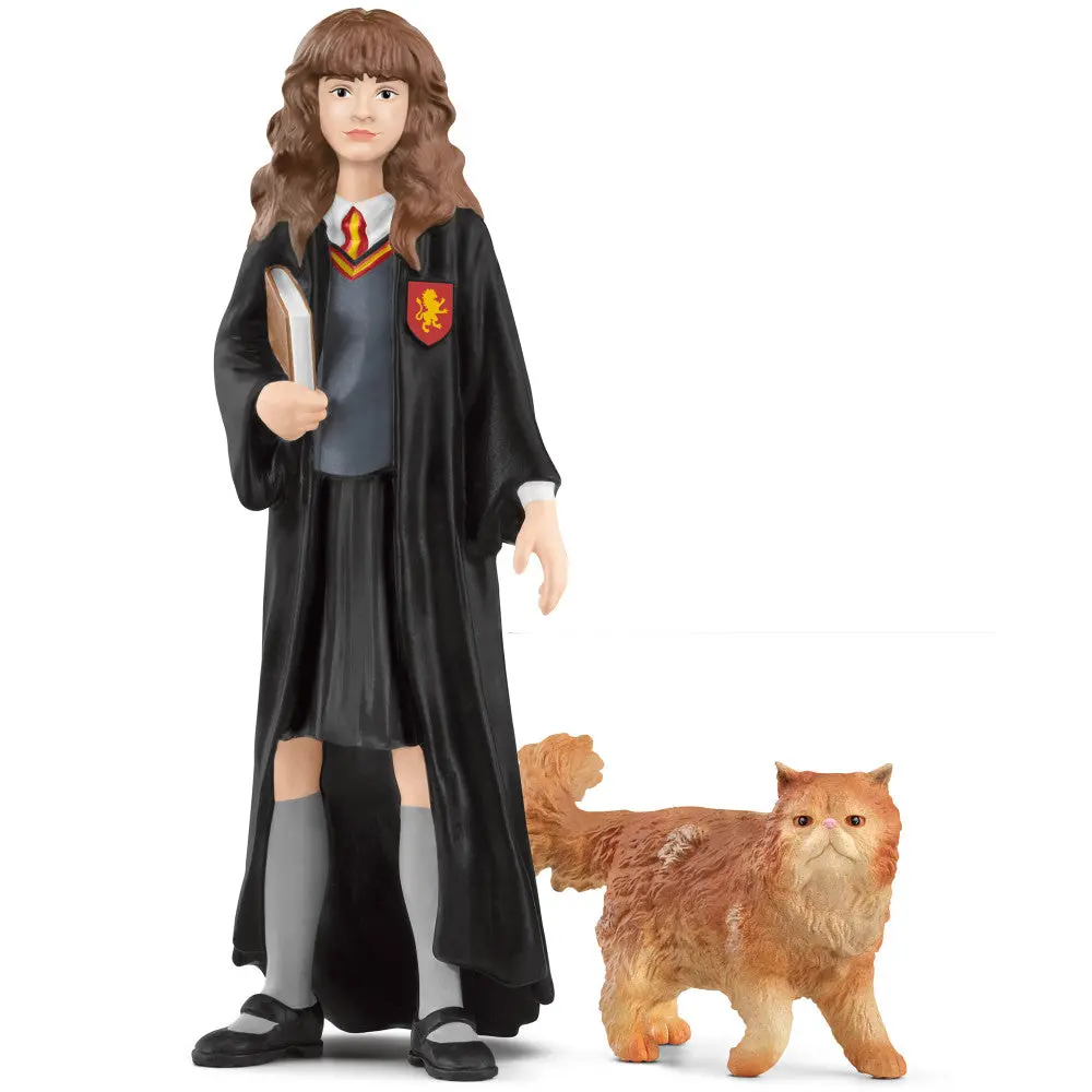 Schleich Wizarding World Harry Potter 3.9 Inch Collectible Figurines - Hermione & Crookshanks 1