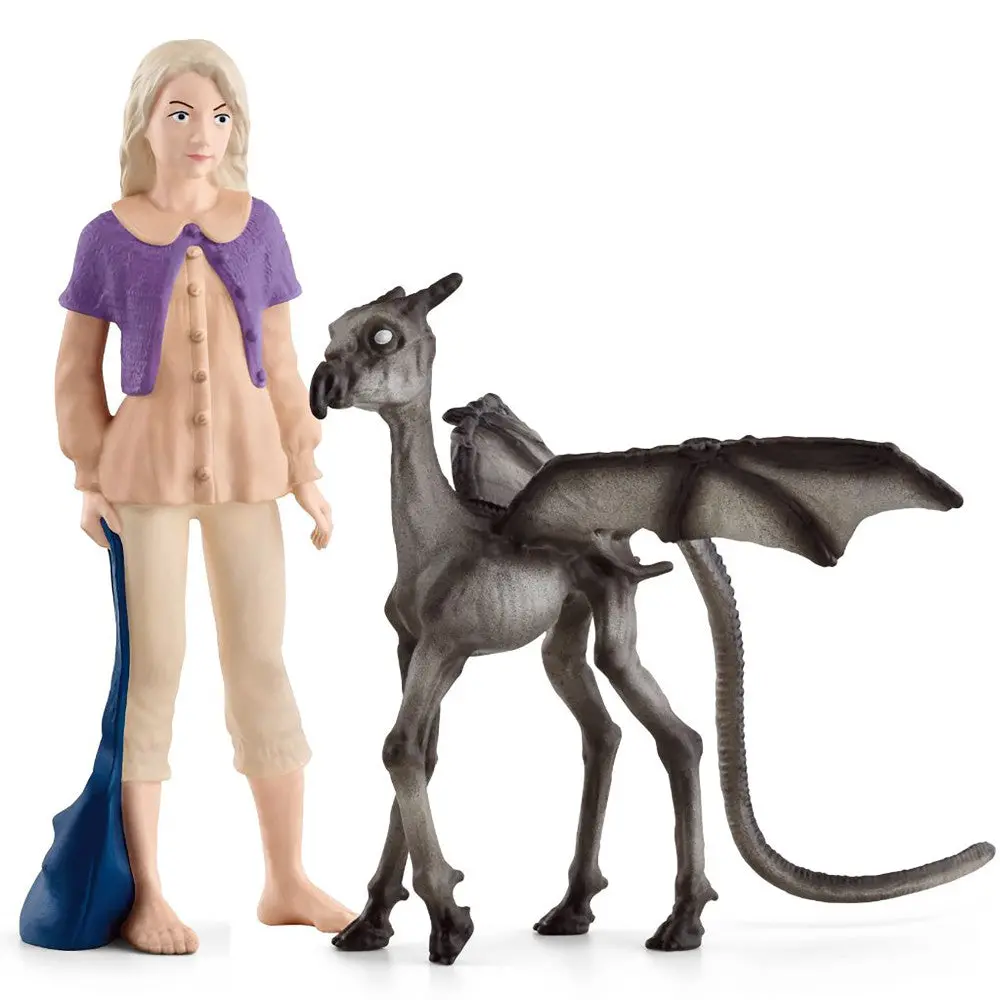 Schleich Harry Potter Luna Lovegood & Baby Thestral Collectible Figurine Set 1