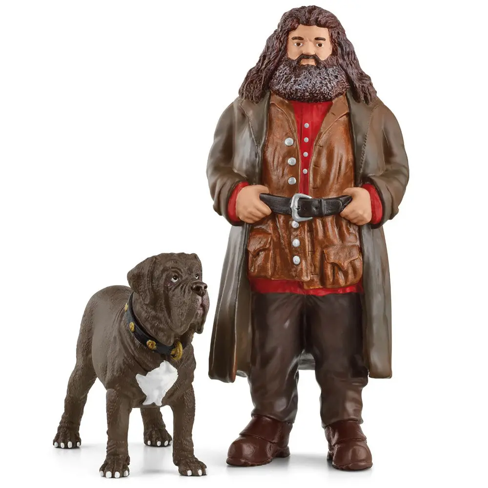 Schleich Harry Potter Wizarding World Collectible Figurine Set - Hagrid & Fang 1