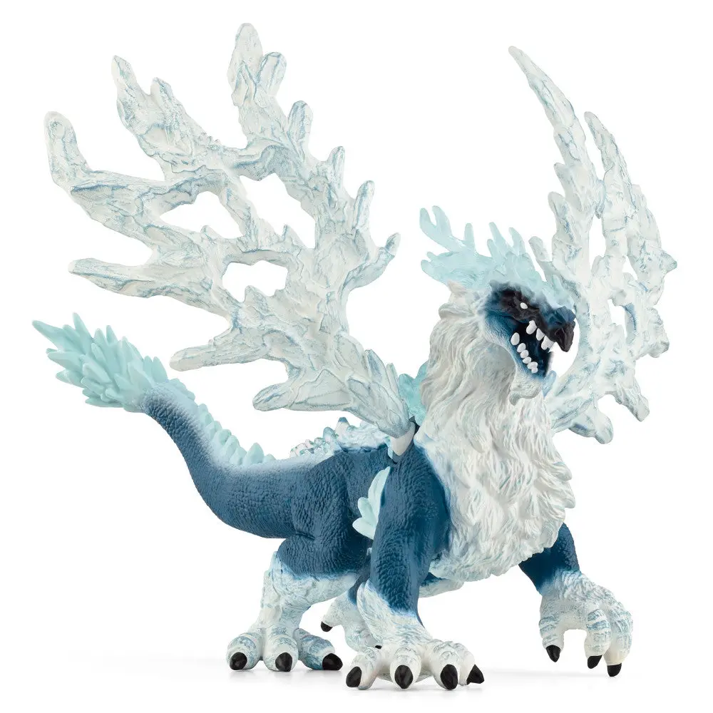 Schleich Eldrador Creatures 8.1 Inch Ice Dragon Action Figure - White & Blue 1