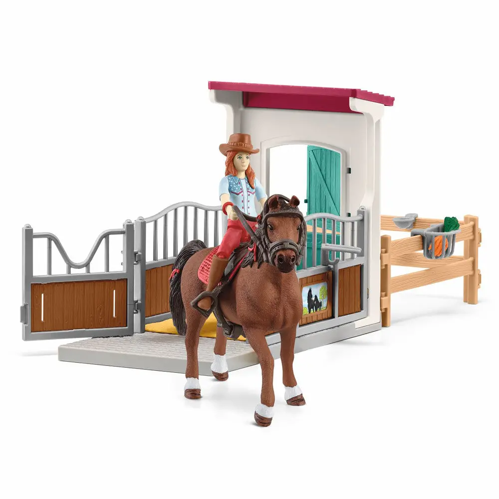 Schleich Horse Club: Hannah & Cayenne Horse Box Playset 1