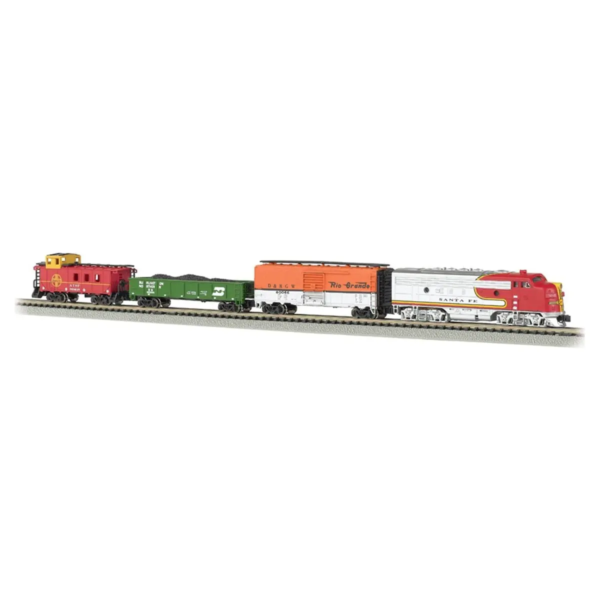 Bachmann Trains - Super Chief Ready To Run Electric Train Set - N Scale 1