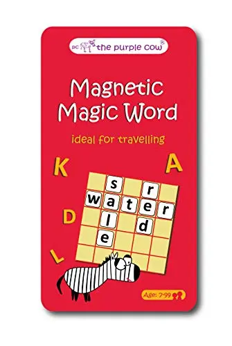 The Purple Cow To Go Magic Word - Magnetic Travel Game Set 1