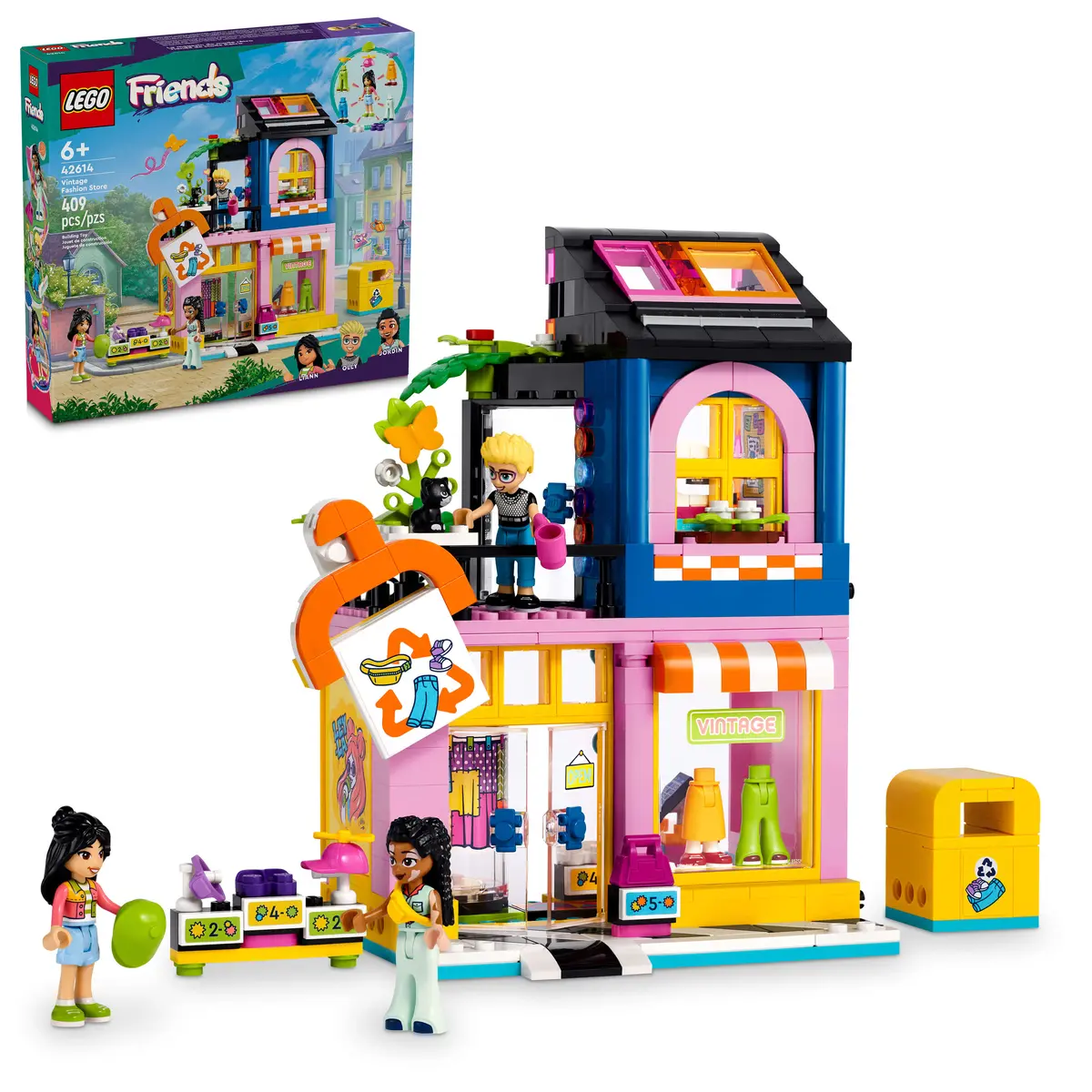 Lego Friends 409-Piece Vintage Fashion Store Building Set - 42614 1