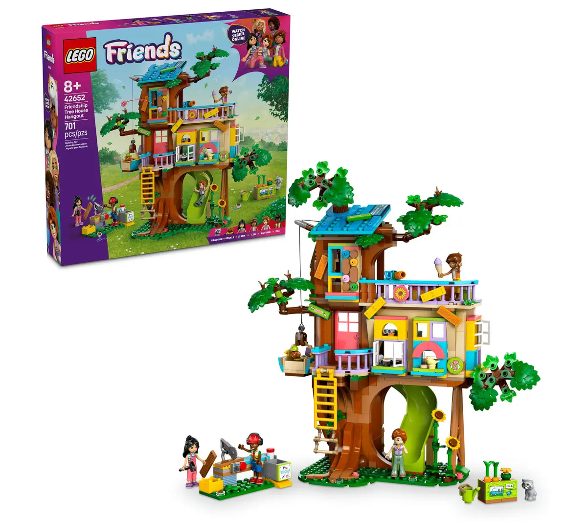 Lego Friends 701-Piece Friendship Tree House Building Kit 42652 1