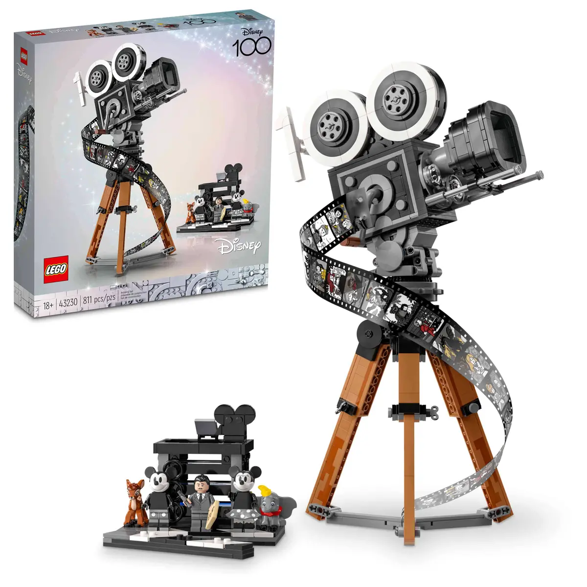 Lego | Disney Walt Disney Tribute Camera 43230 Collectible Building Kit (811 Pieces) 1