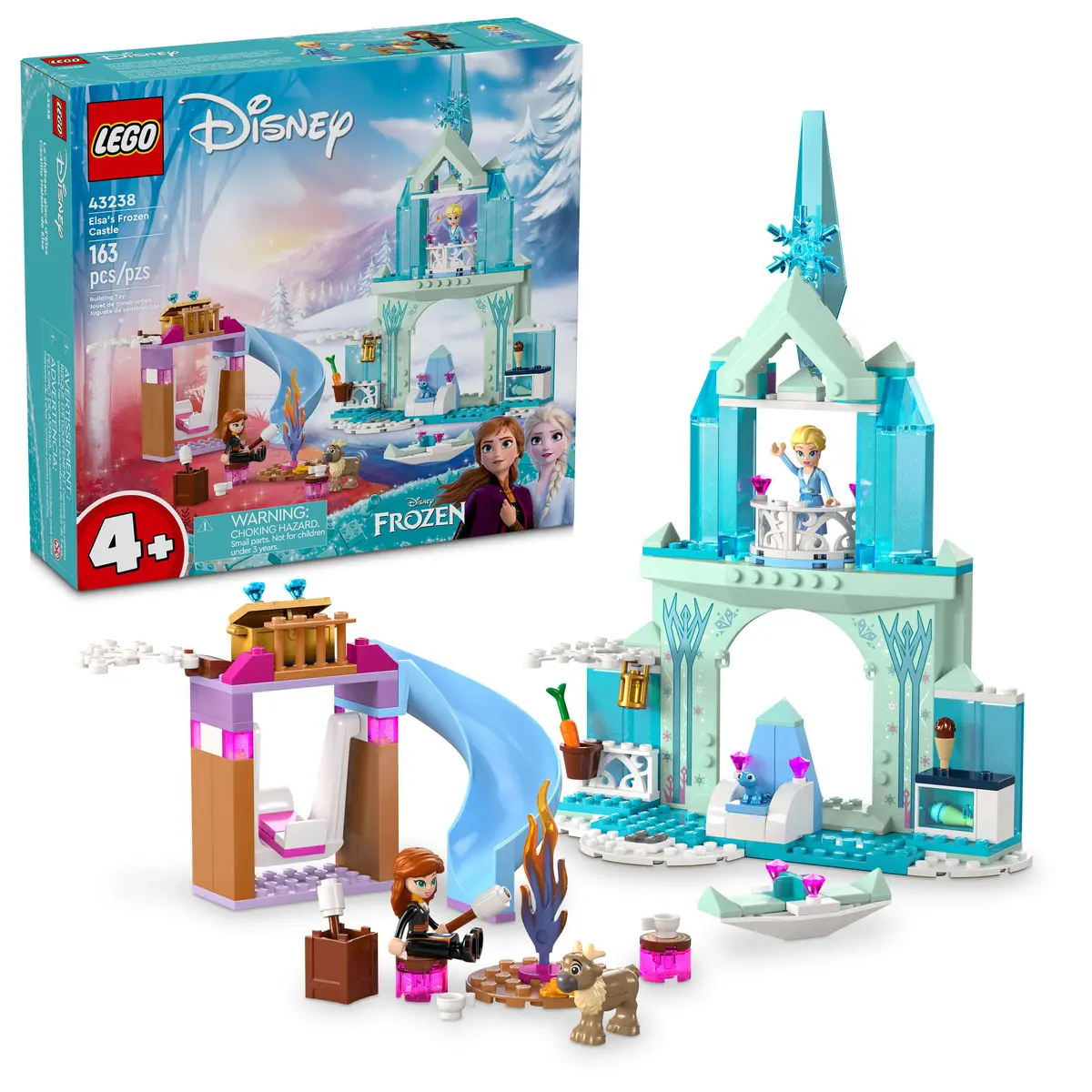 Lego | Disney Frozen Elsa’S Magical Ice Castle 43238 Building Set 1