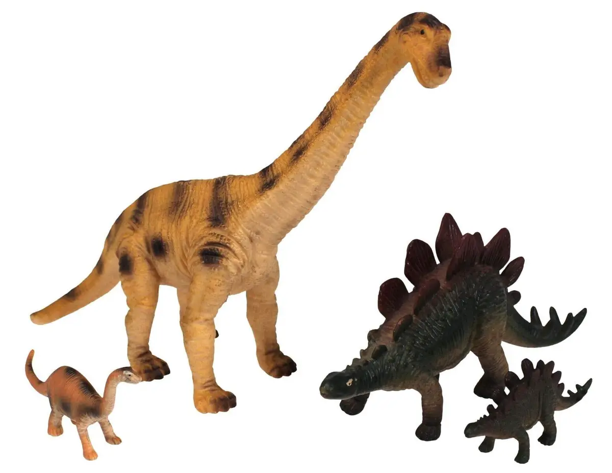 National Geographic Dinosaur Collectible Set - 4 Lifelike Figurines 1