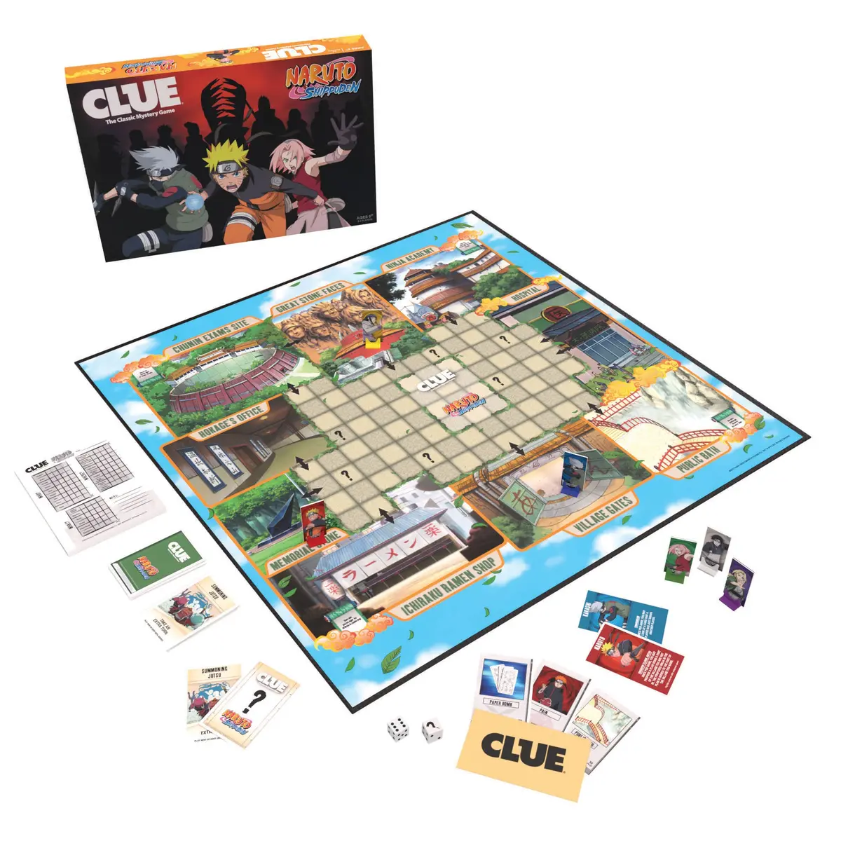 Naruto Shippuden Clue Board Game 1