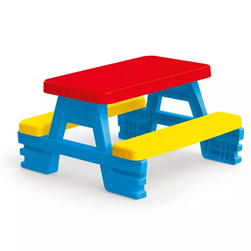 Dolu Colorful Kids' Picnic Table Set For 4 - Multi-Color 1