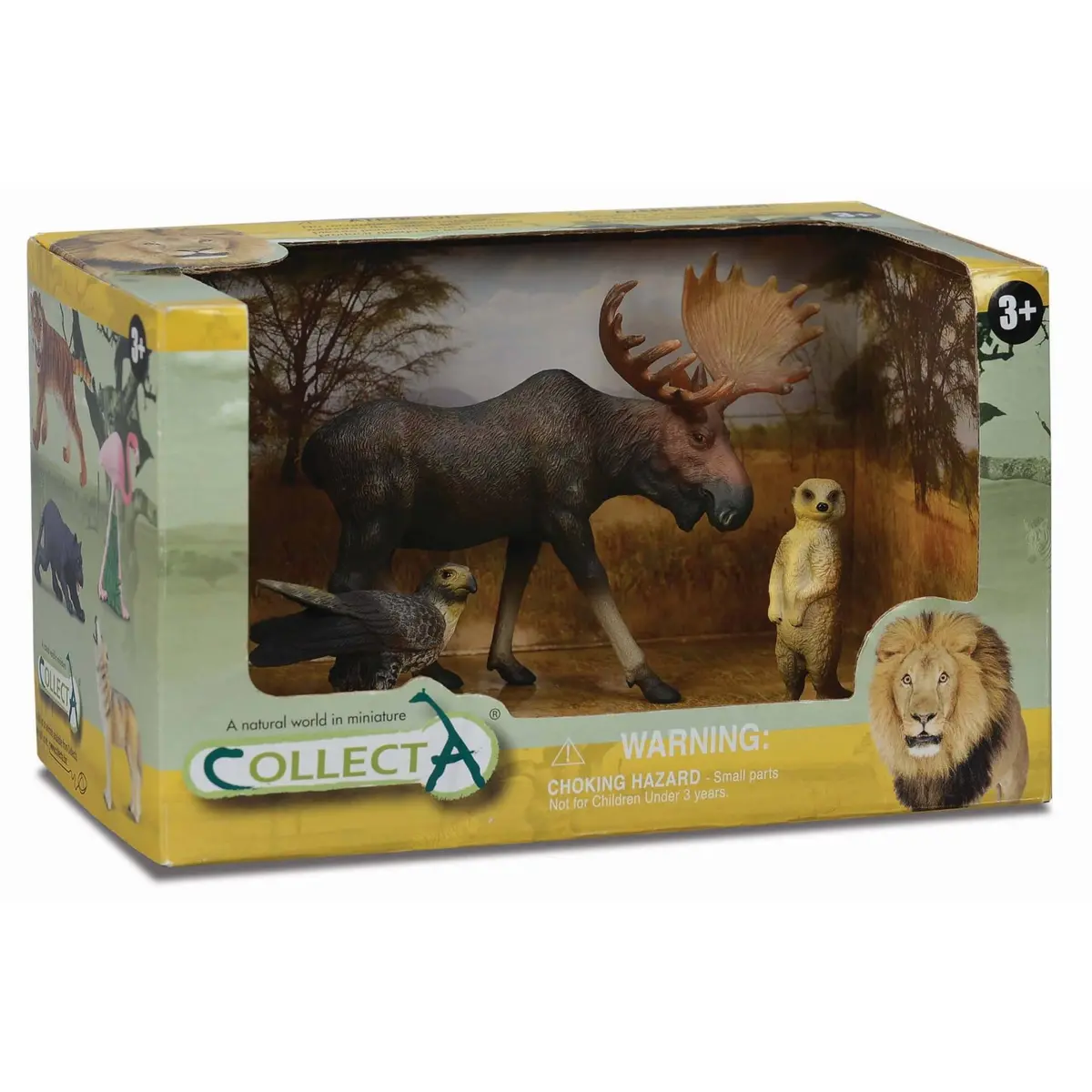 Collecta Wild Life Trio 22Cm Hand-Painted Figure Set 1