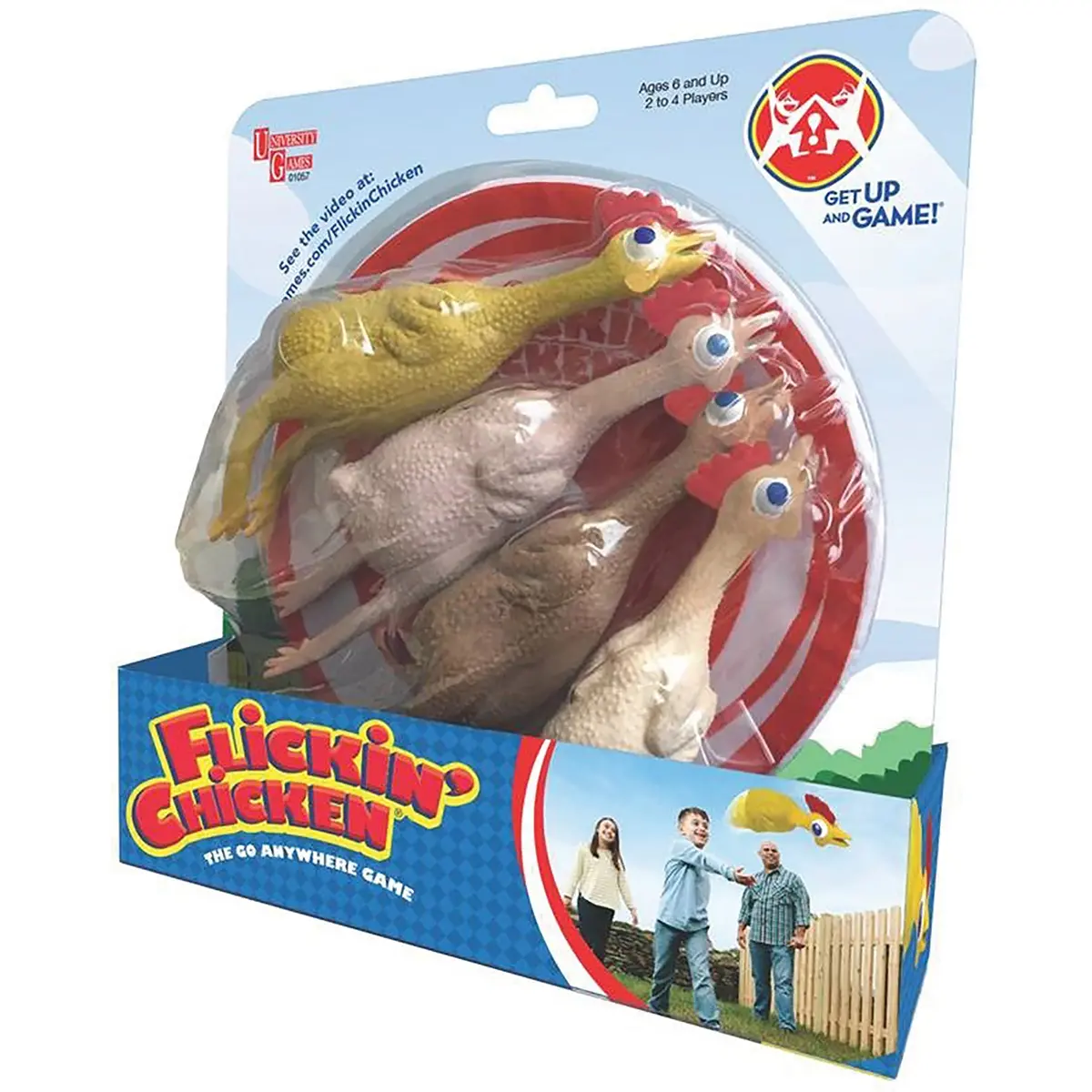 University Games Flickin' Chicken Outdoor Family Game 1