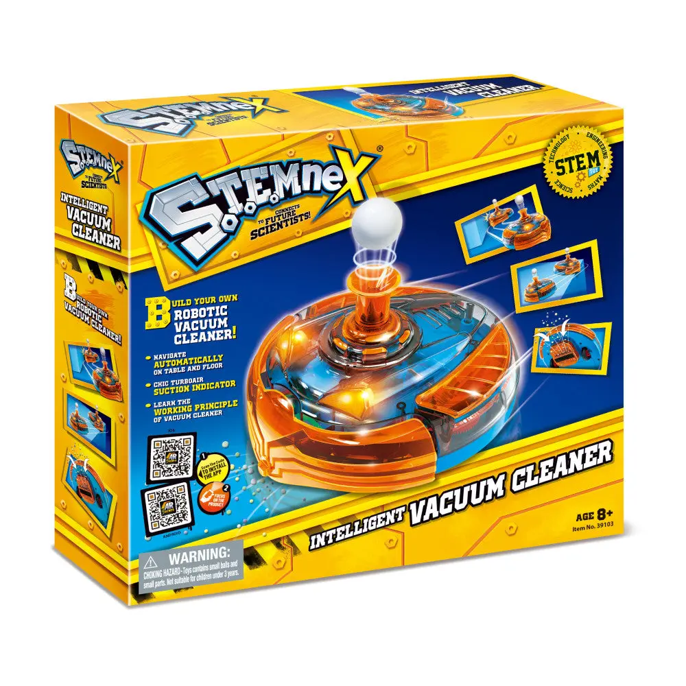 Stemnex Intelligent Vacuum Cleaner - Diy Robotics Kit For Kids 1