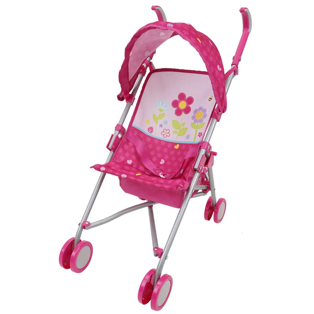 Toys'r'us Colorful Garden Doll Stroller For Outdoor Play 1