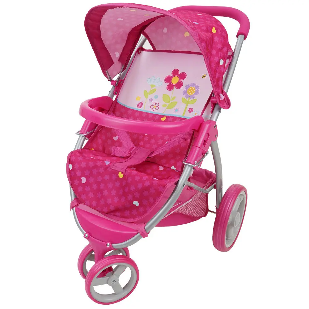 Toys'r'us Garden Doll Jogger Stroller For Pretend Play 1