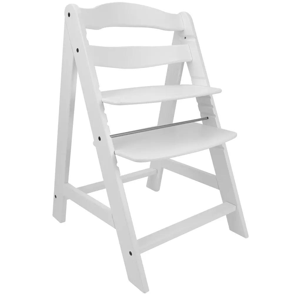 509 Sky Adjustable Wooden Chair - White, Durable Beechwood, Kids Furniture 1