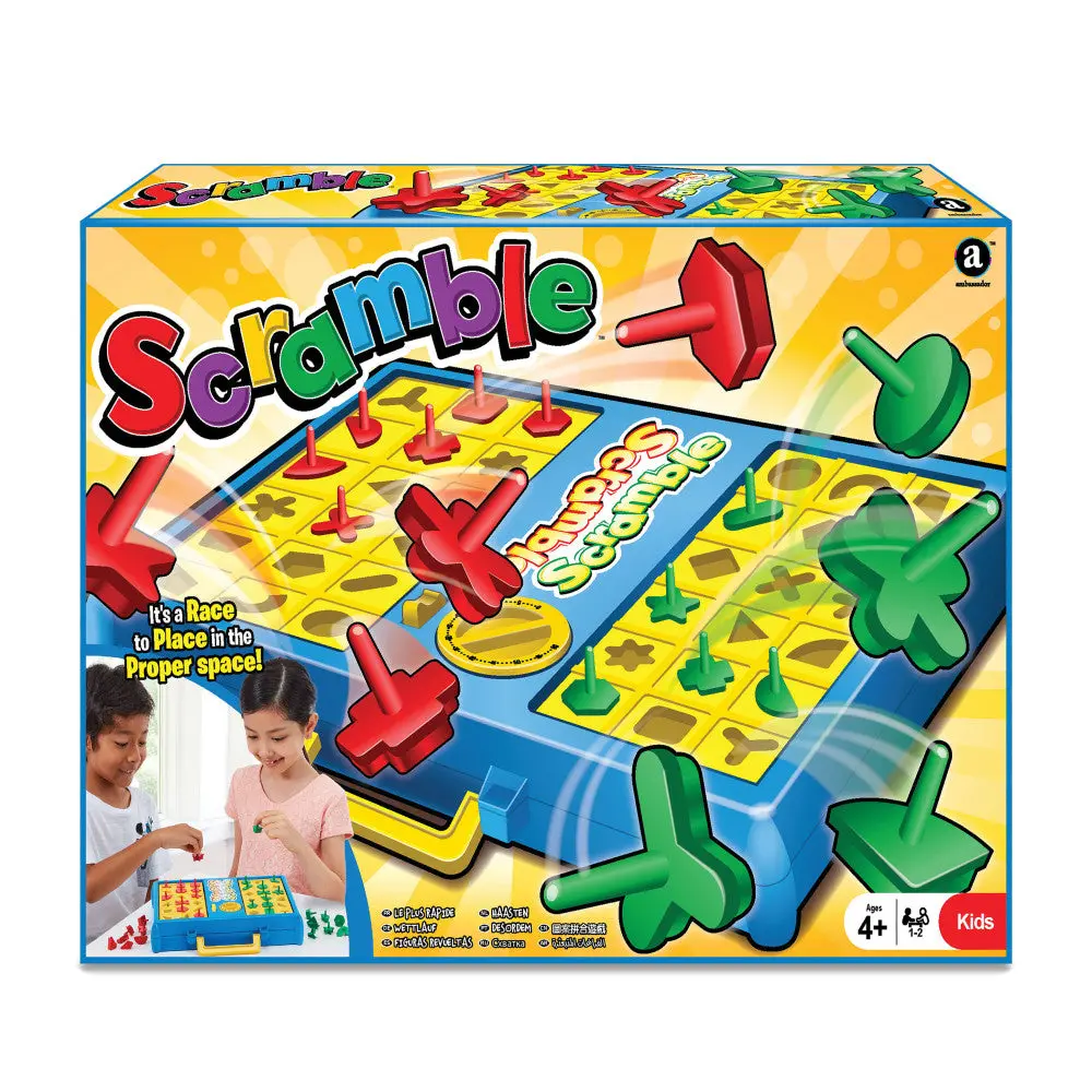 Merchant Ambassador Scramble Race To Place Game For Kids 1