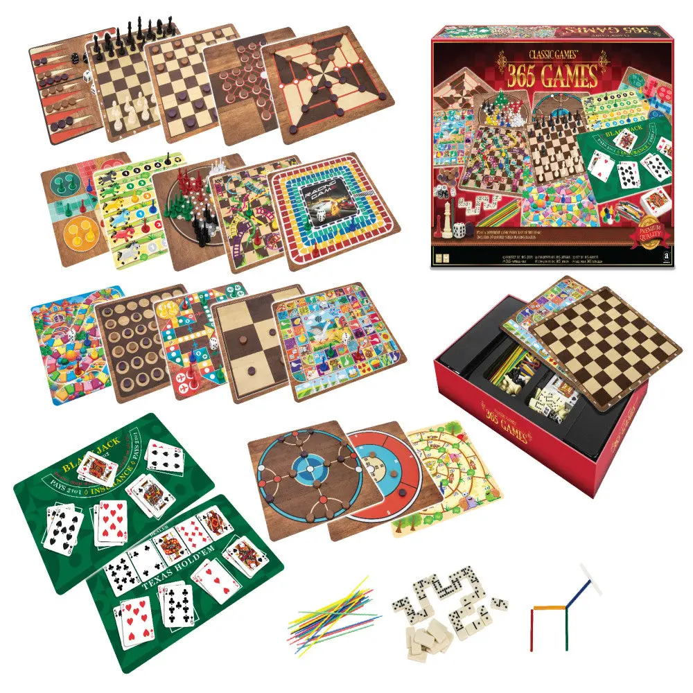 Classic Games - 365 Board Games Collection For Kids 1