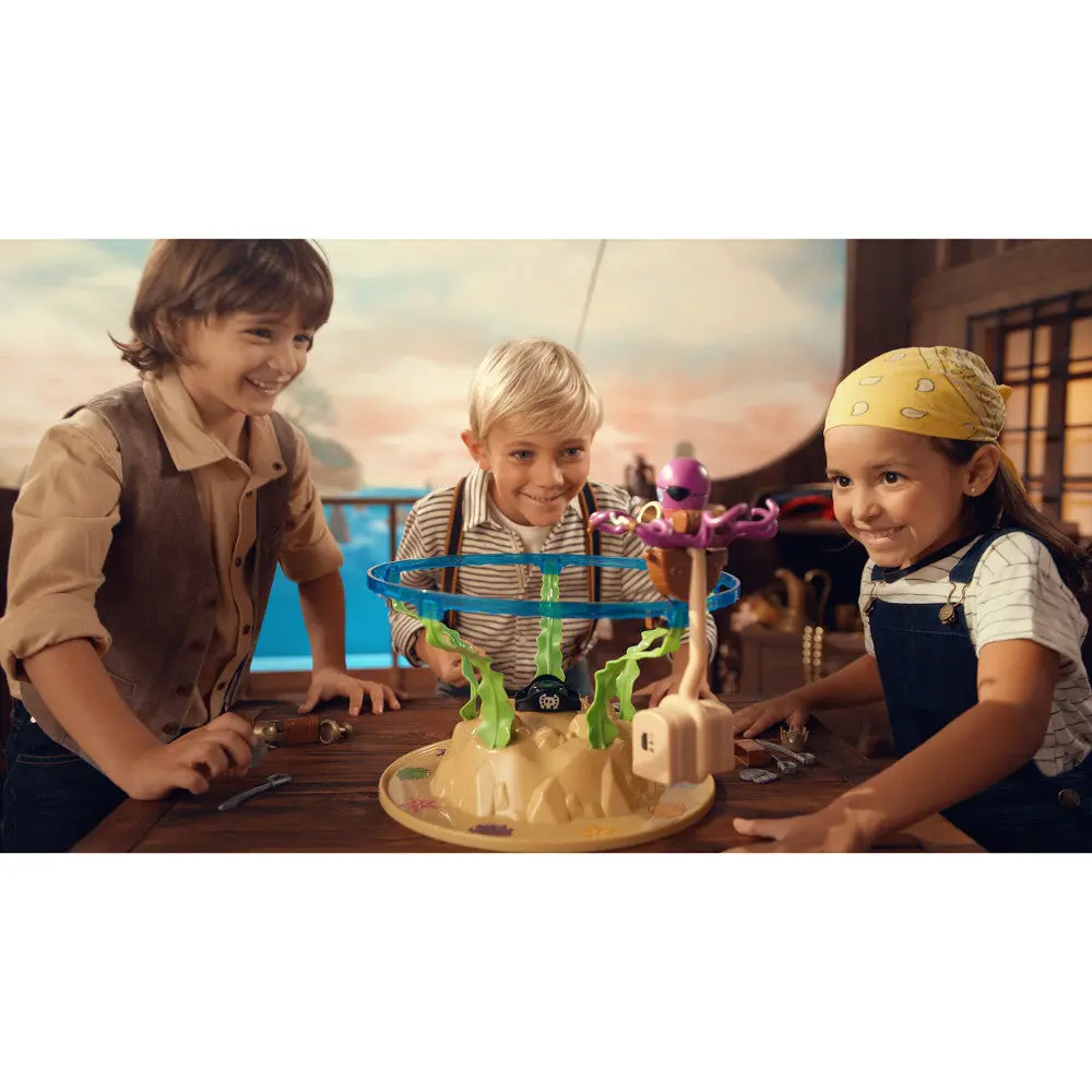 Captain Octo Pirate Treasure Board Game By Ambassador Games For Kids, Ages 4+, 2-4 Players 1