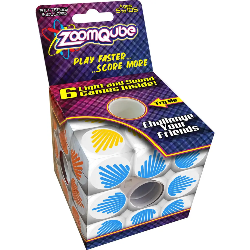Top Secret Toys Zoomqube Interactive Multi-Game Cube, Ages 5+ 1