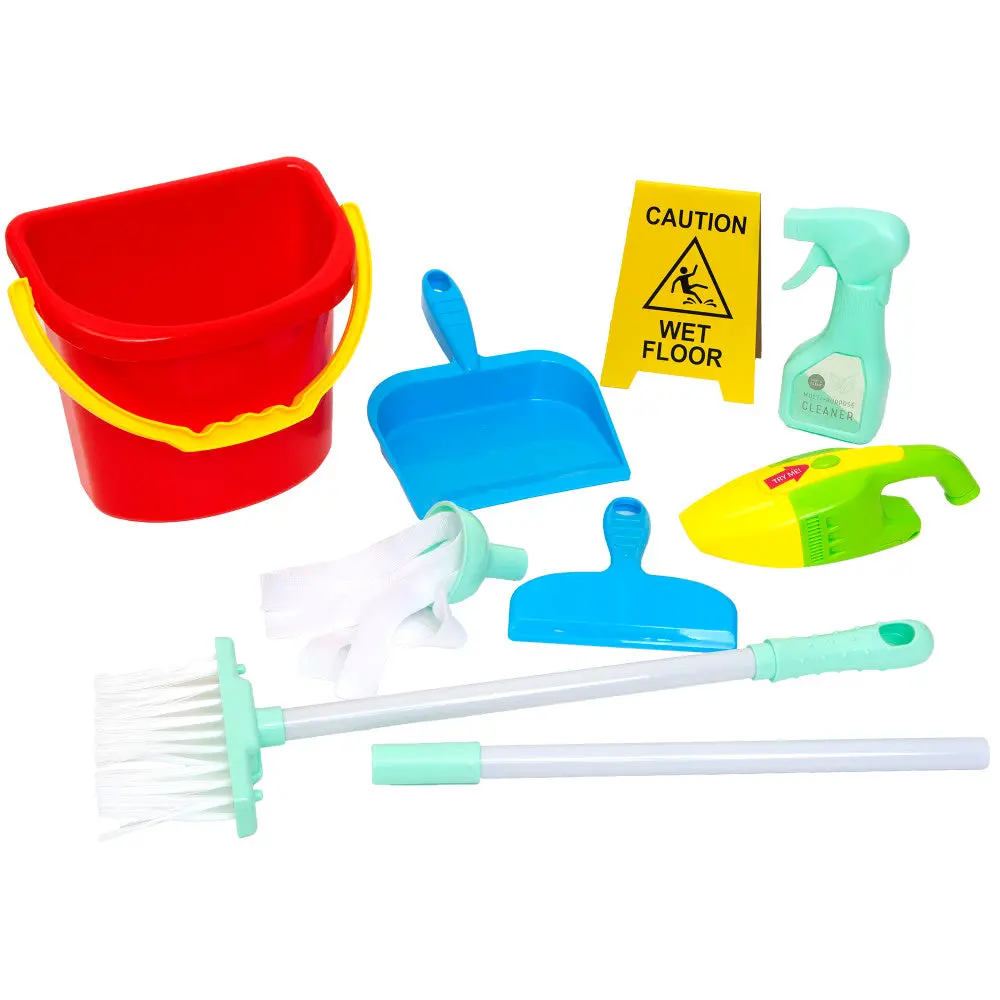 Boley 8-Piece Toy Cleaning Set - Pretend Play & Housekeeping For Kids Ages 3+ 1