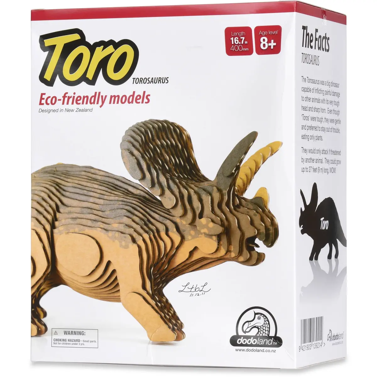 Geotoys Dodoland Toro Large Dinosaur Adventure Set 1