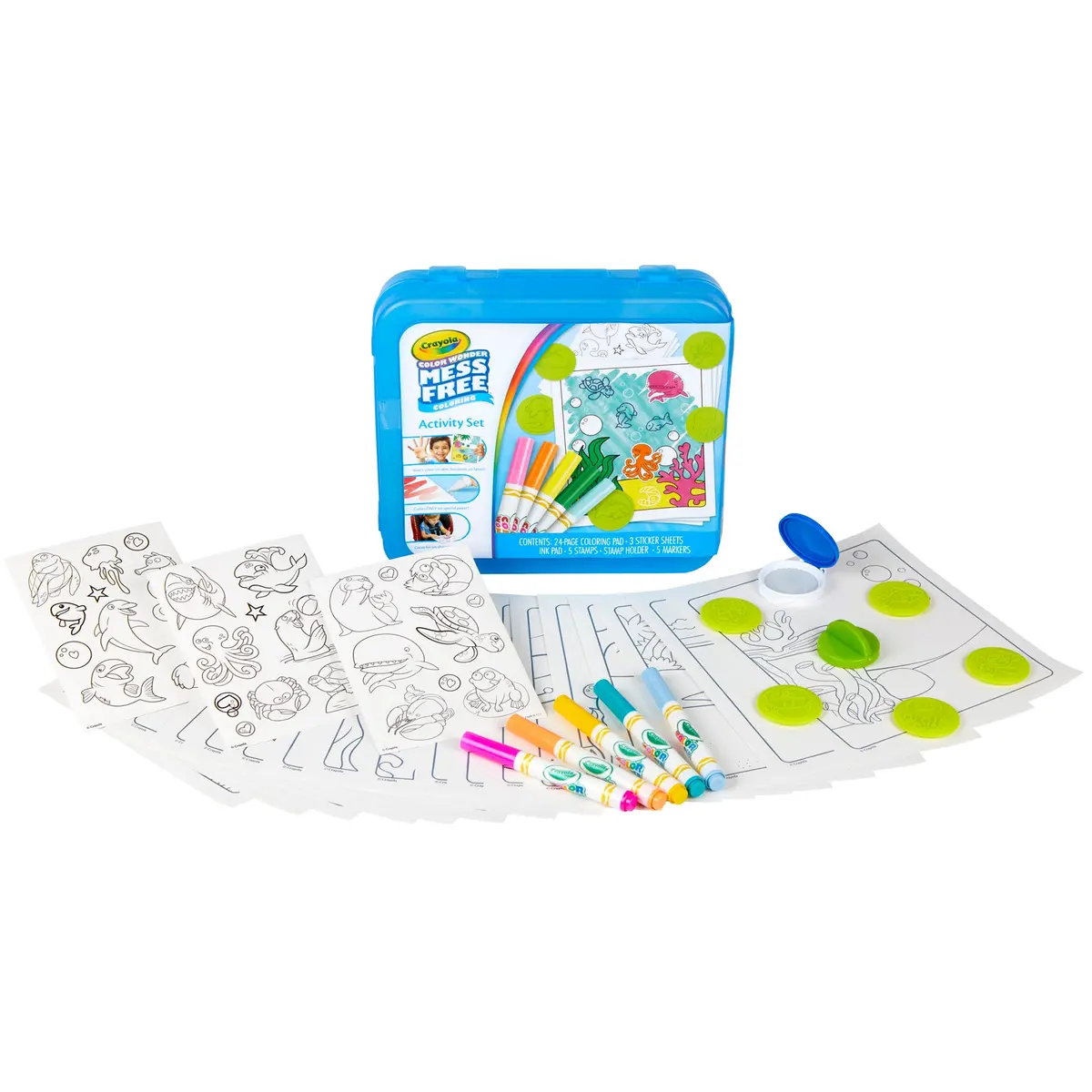 Crayola Color Wonder Ocean Adventure Mess Free Art Kit 1