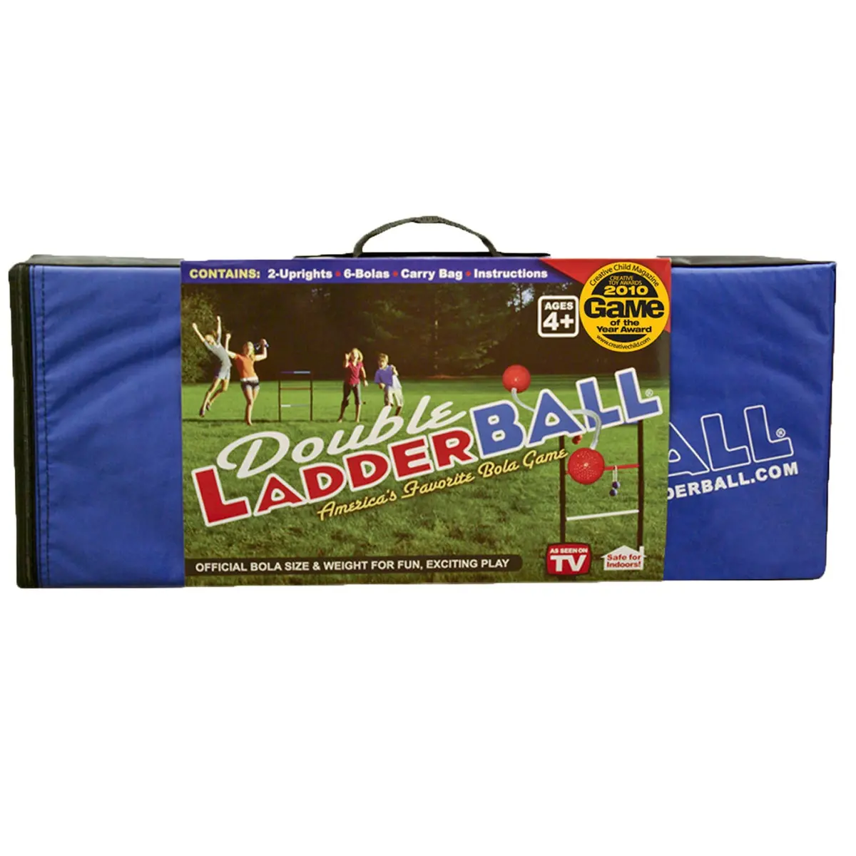 University Games Double Ladder Ball, Classic Outdoor Toss Game Set 1