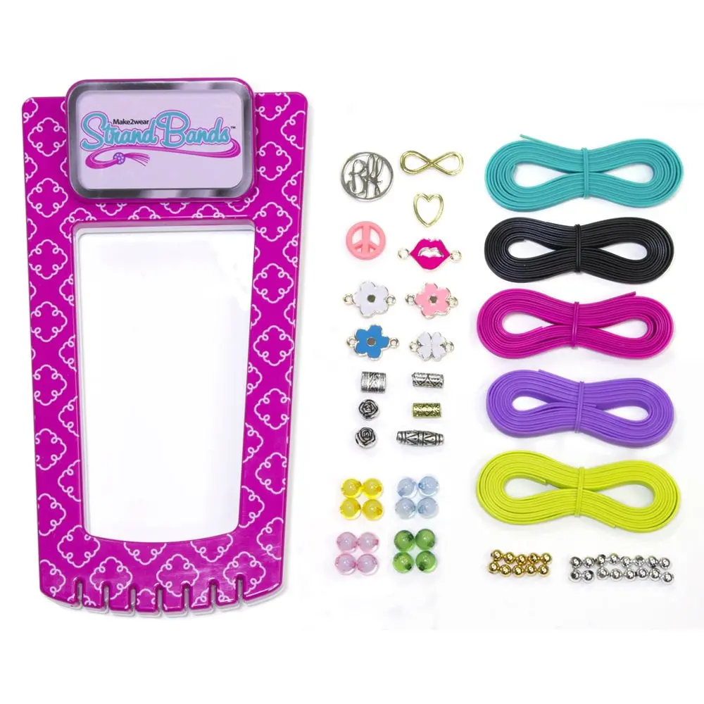 Strand Bands Cotton Candy Deluxe Bracelet Maker Kit 1