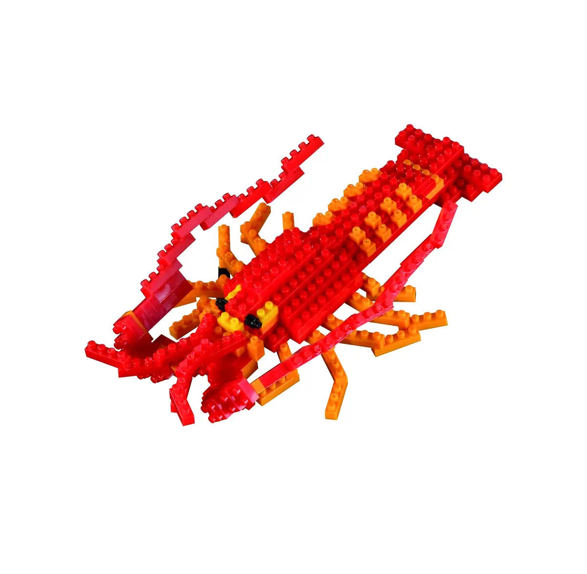 Brixies 159-Piece Lobster Construction Kit - Animal Series 1