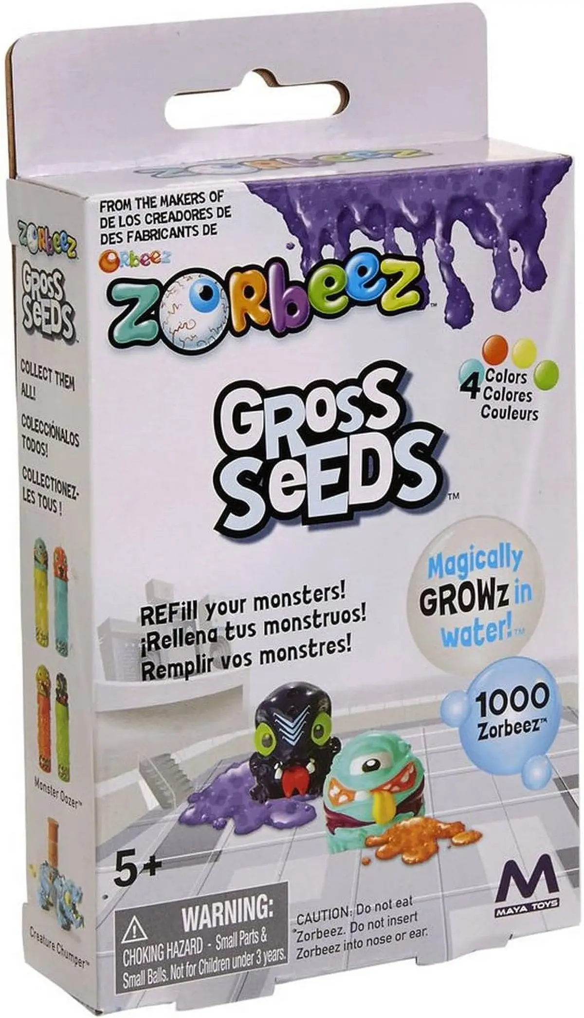 Zorbeez Gross Seeds Colorful Art Vase Adventure 1