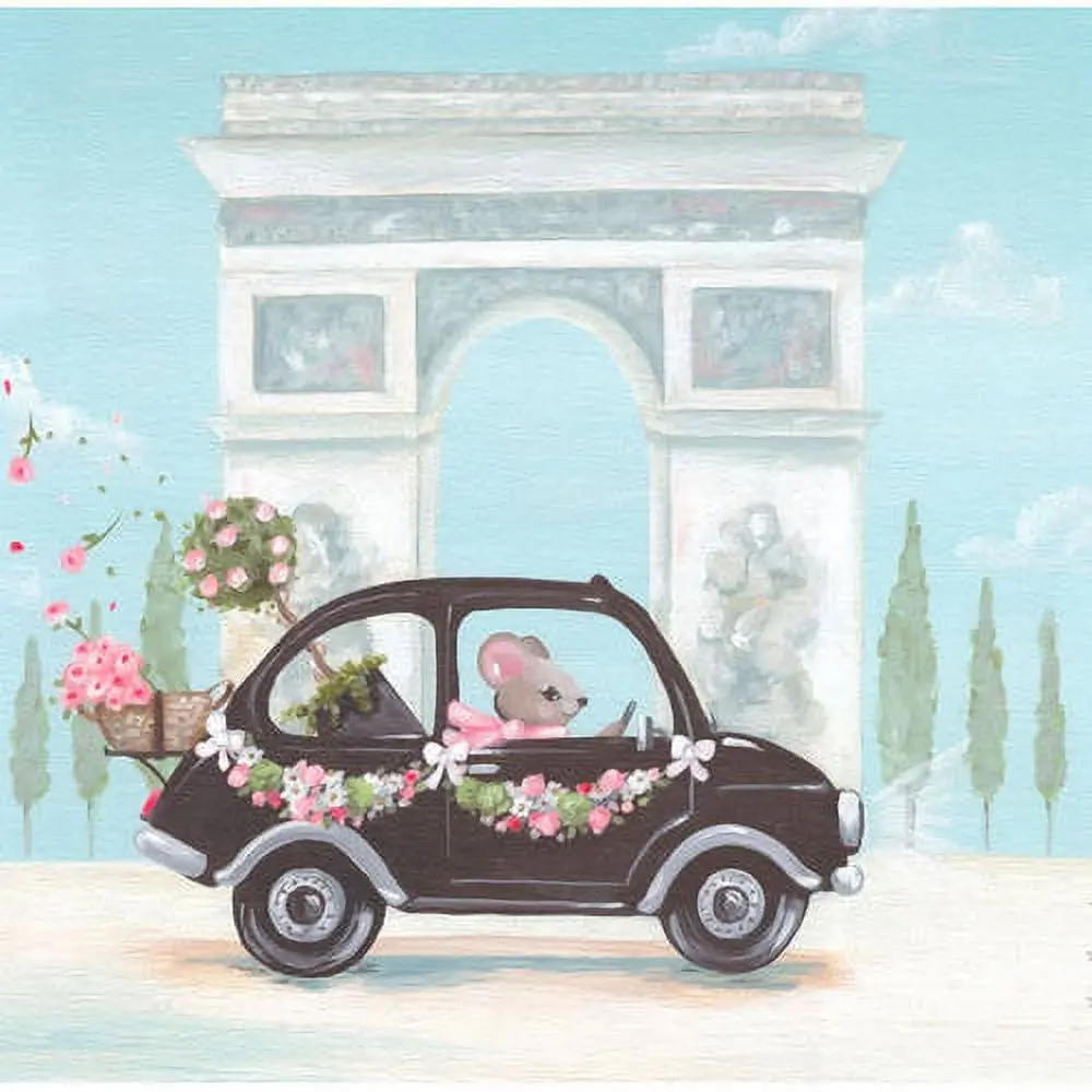 Oopsy Daisys Little Black Canvas Art In 10X10 Gallery-Wrap 1